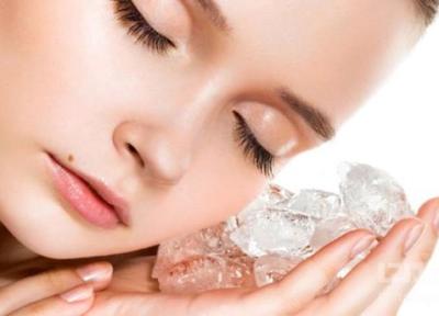 5 فایده باور نکردنی یخ برای پوست