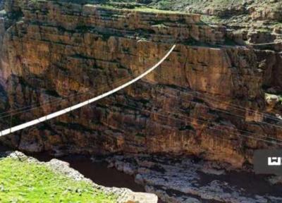 تجربه ای استثنایی، با قدم زدن بر روی بلندترین پل معلق ایران